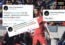 Kevin-Prince Boateng’s Cristiano worship tweets troll Barcelona fans
