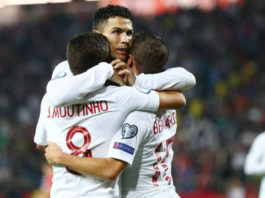 Lithuania vs Portugal: head to head, analysis, match preview – Euro 2020 qualifiers cristiano-ronaldo-portugal-away-jersey-hugs-moutinho